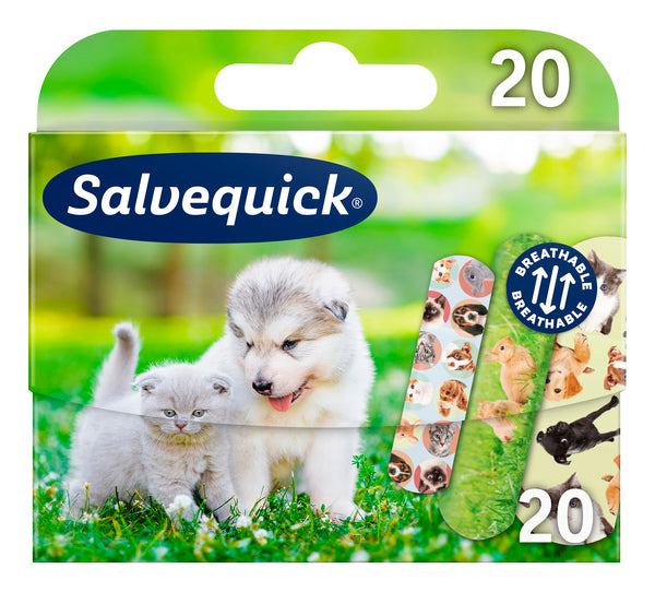 Salvequick Animals laastari 20 kpl