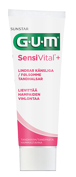 GUM SensiVital+ hammastahna vihloville hampaille