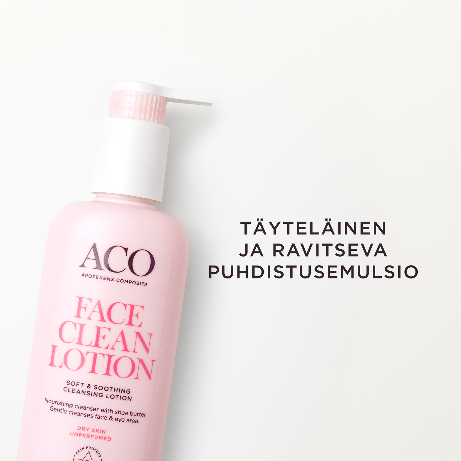 ACO Face DC Soft & Soothing Cleansing Lotion 200 ml Hajusteeton