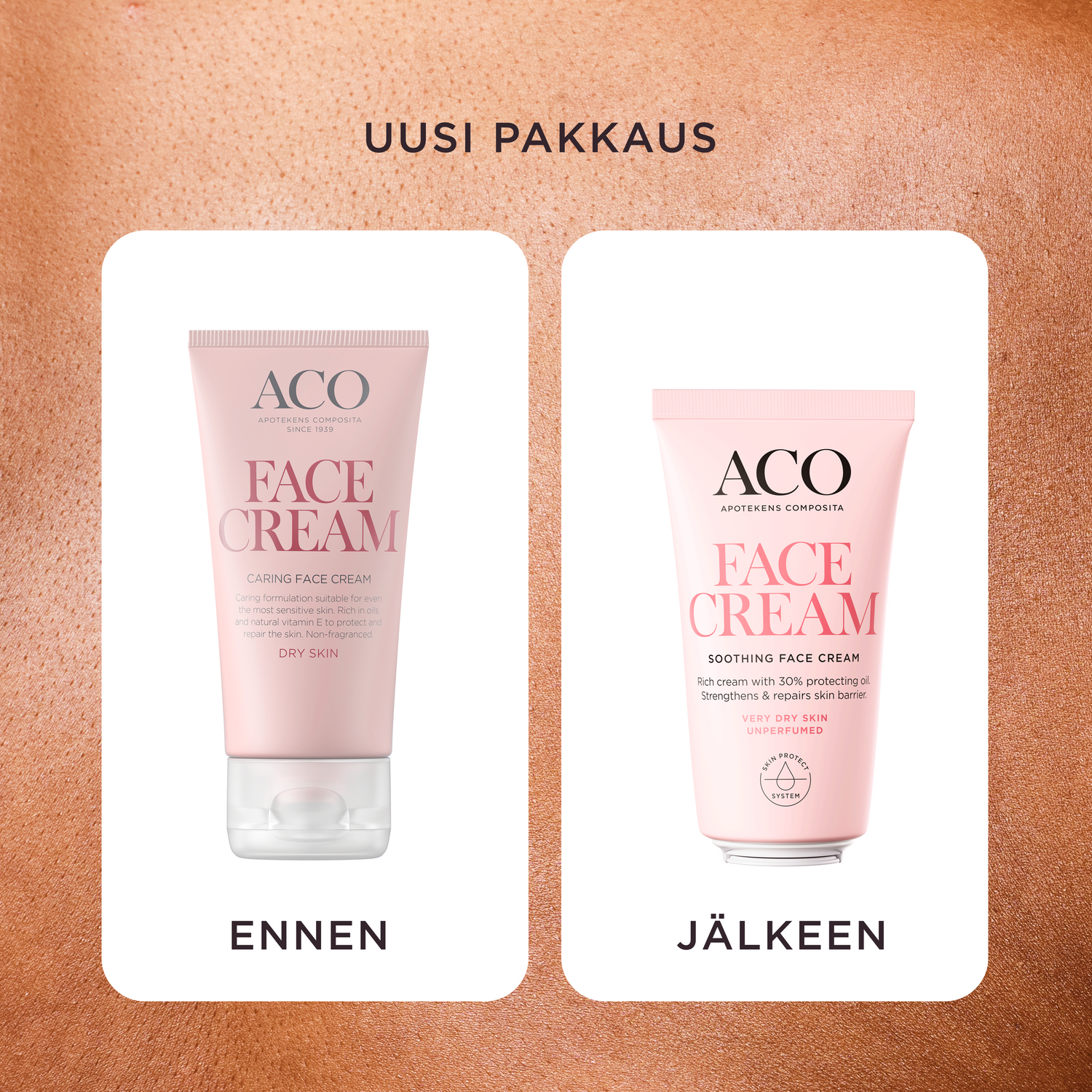 ACO Face DC Soothing Cream 50 ml Hajusteeton