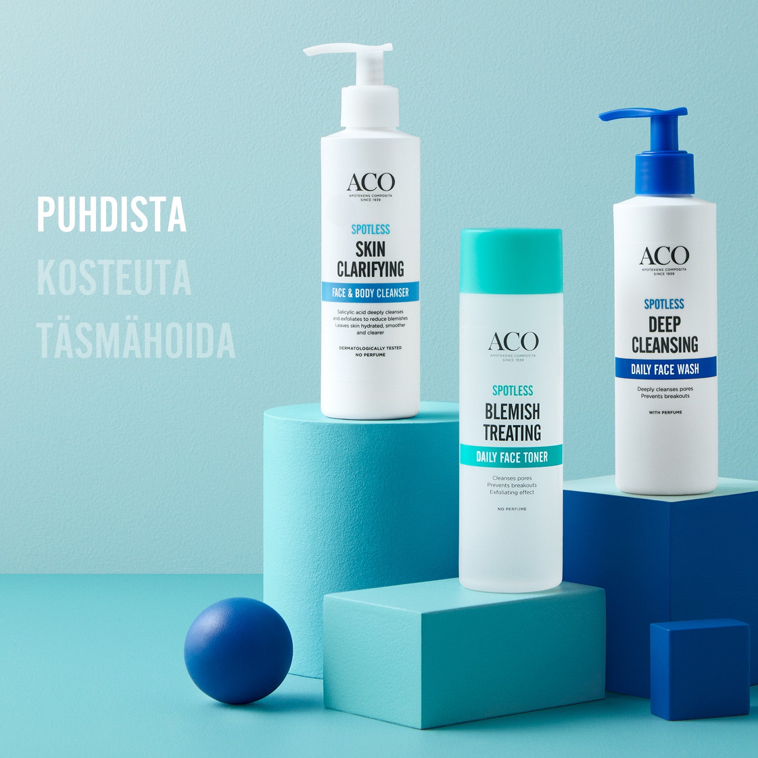 ACO Spotless Skin Clarifying Face & Body Cleanser