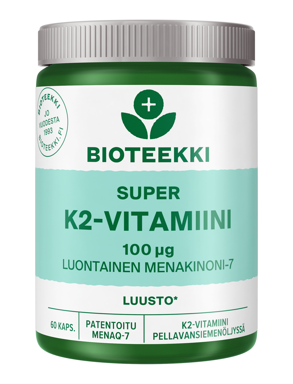 Super K2-vitamiini kapseli 60 kpl