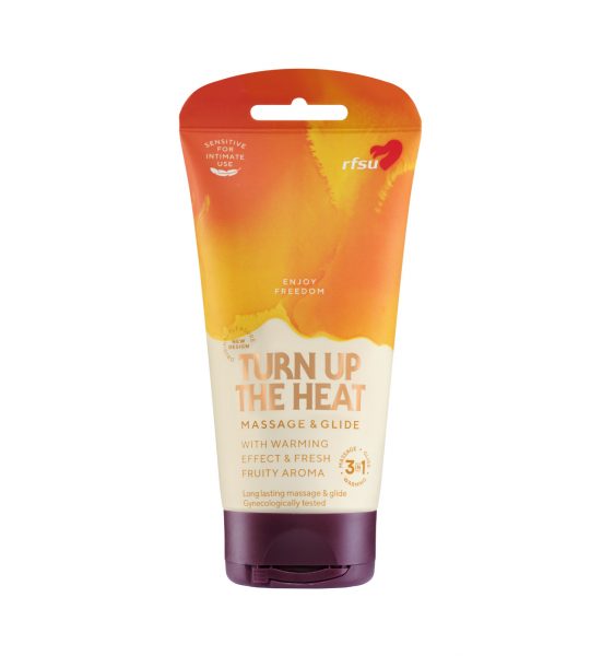 RFSU Turn up the Heat Massage Glide -liukuvoide 150 ml