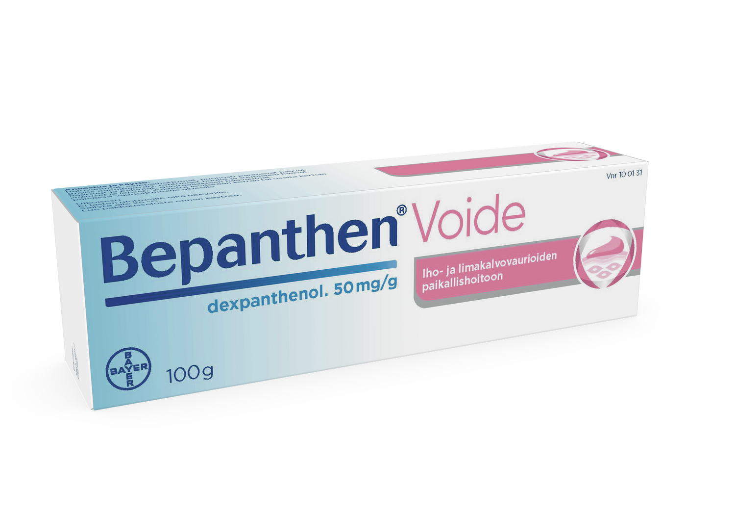 Bepanthen 50 mg/g voide - eri kokoja