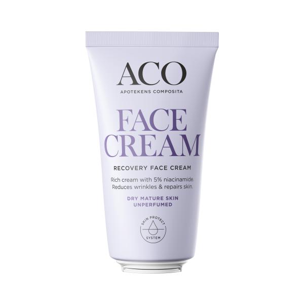 ACO Face DC Anti Age Recovery Cream 50 ml Hajusteeton