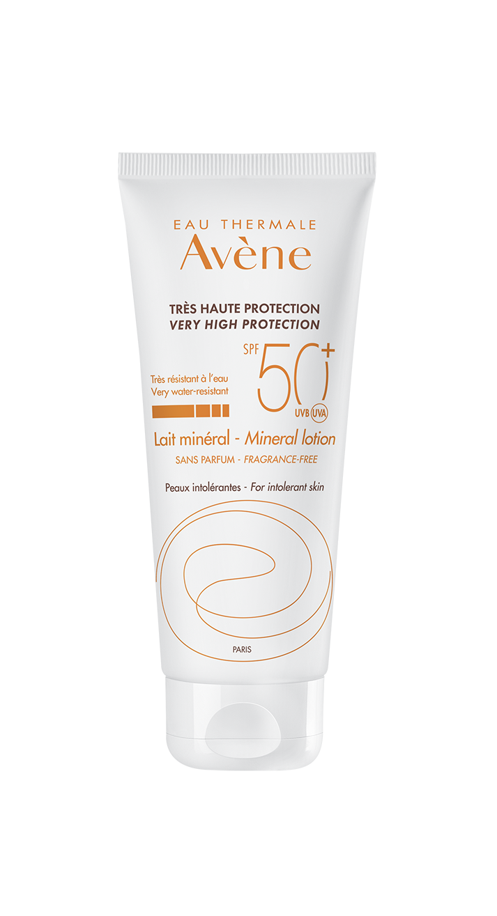 Avene Sun Mineral Lotion SPF 50+ - vain mineraalisuojan sisältävä aurinkosuojavoide