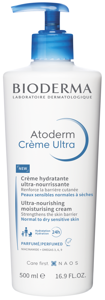 Bioderma Atoderm Creme Ultra Moisturising Cream Parfumed 500 ml