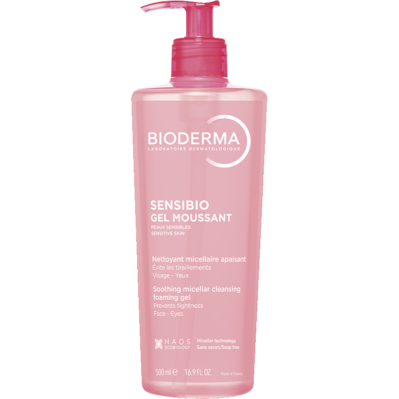 Bioderma Sensibio Soothing Micellar Gel Moussant 500 ml