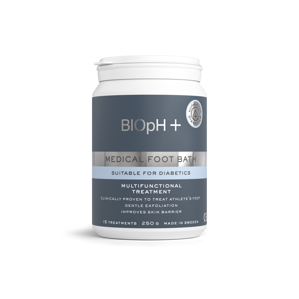 BIOpH+ Hoitava jalkakylpy diabeetikoille 250 g - 15 hoitokertaa