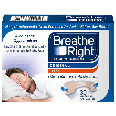 Breathe Right nenäteippi Large Tan  30kpl