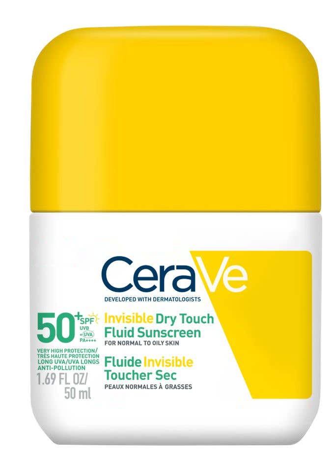 CeraVe Invisible Dry Touch Fluid SPF50+ aurinkosuojavoide kasvoille 50ml