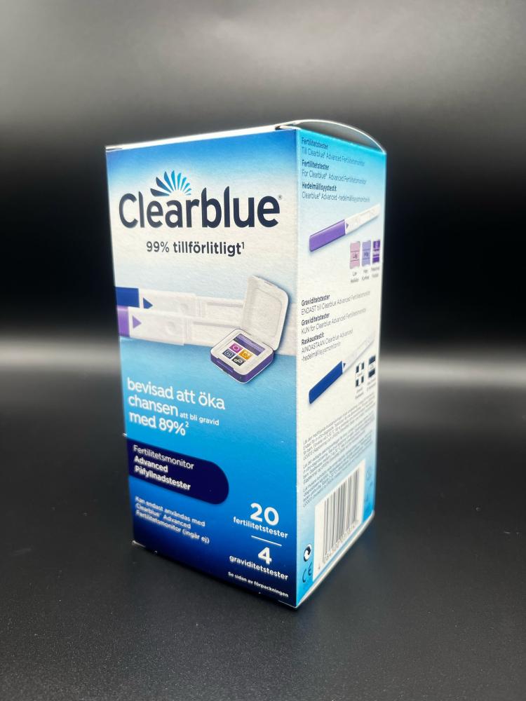 Clearblue Fertility Monitor Testiliuskat 24 kpl