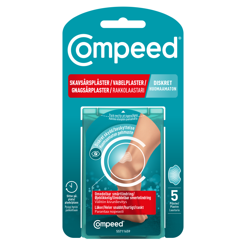 Compeed Discreet Rakkolaastari 5 kpl