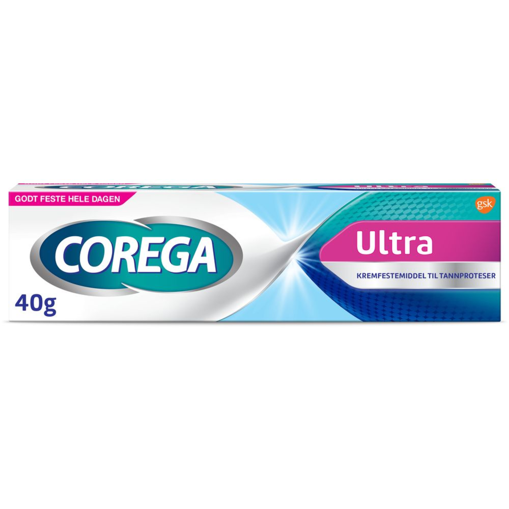 Corega Ultra Creme -hammasproteesin kiinnitysvoide