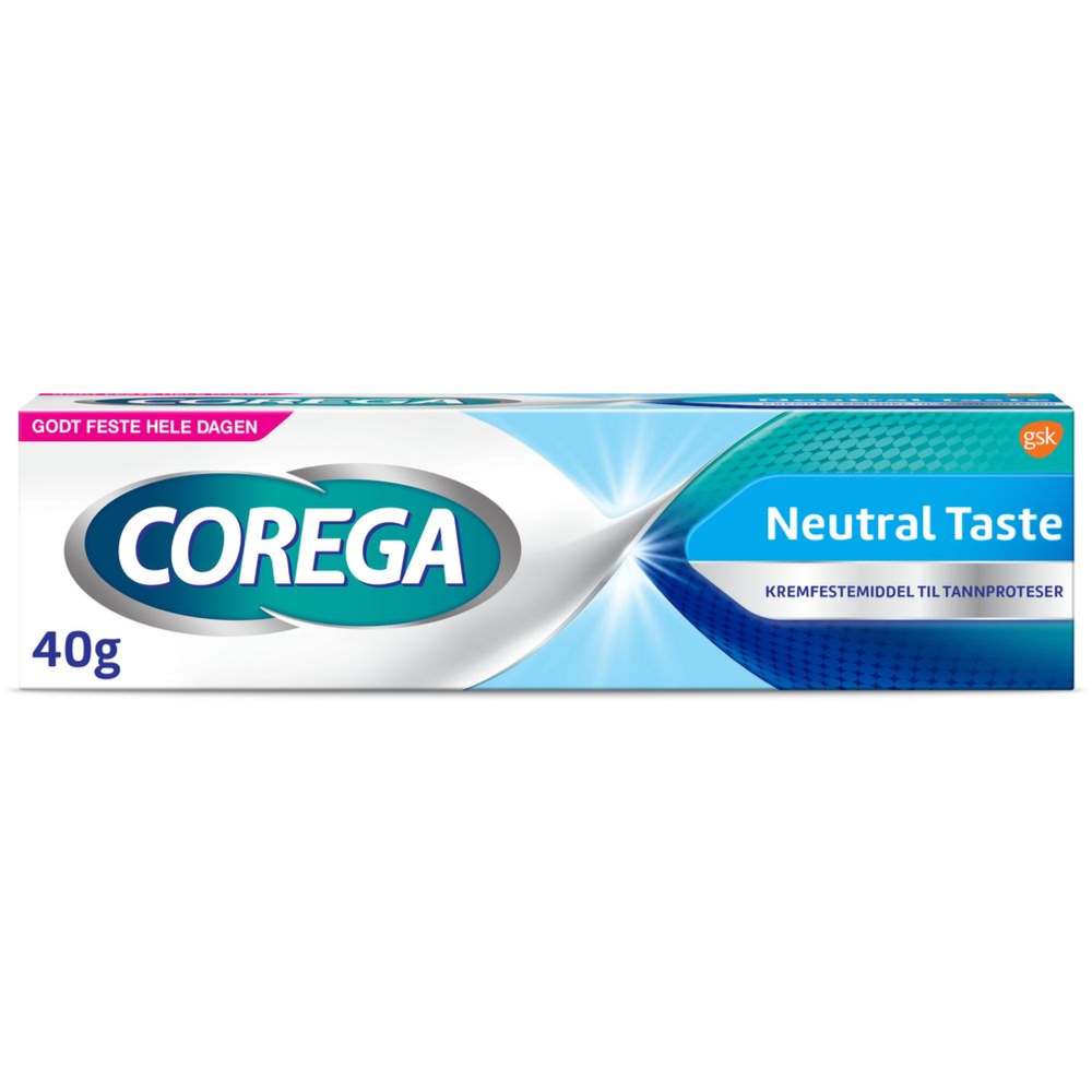 Corega Neutral Taste hammasproteesin kiinnitevoide
