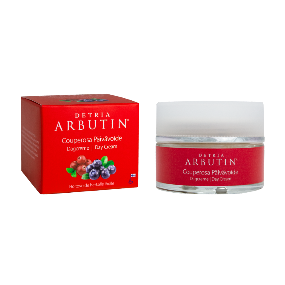 Detria Arbutin Couperosa Päivävoide