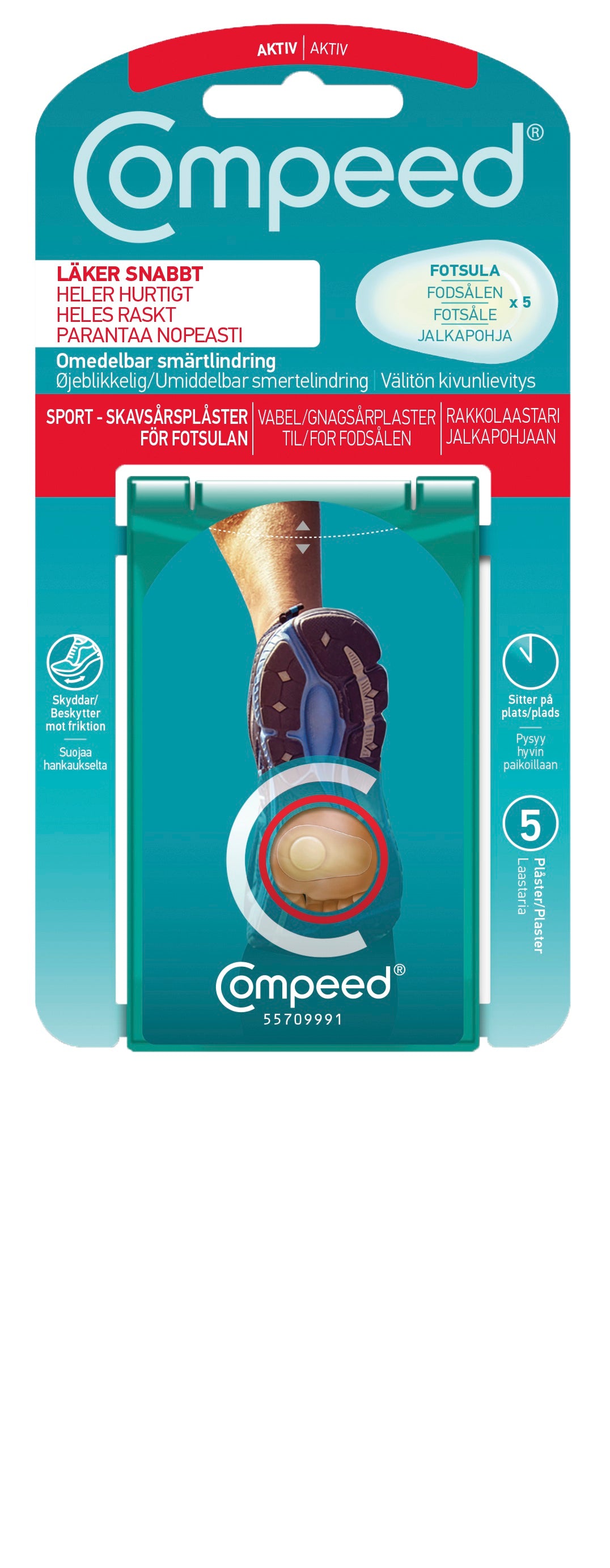 Compeed Rakkolaastari jalkapohjaan