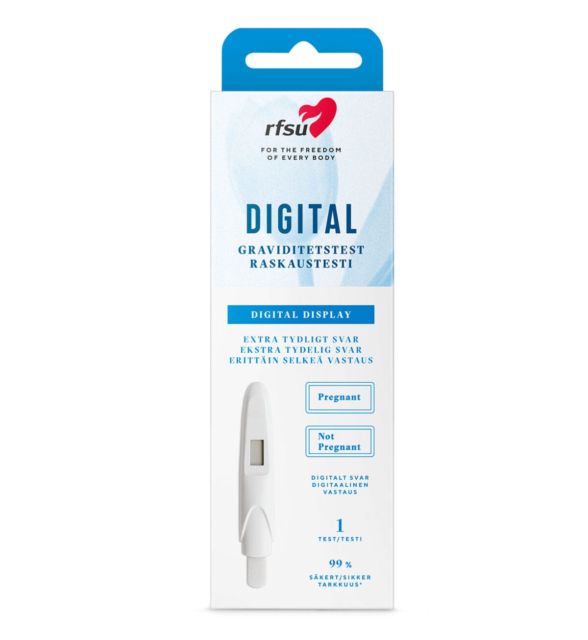 RFSU Raskaustesti digitaalinen
