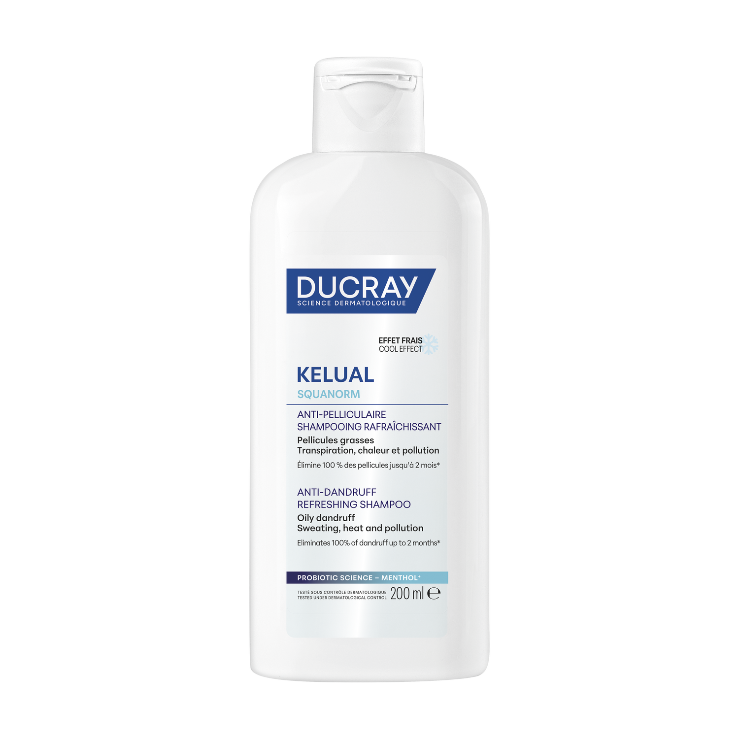 Ducray Kelual Squanorm Refreshing Shampoo 200ml