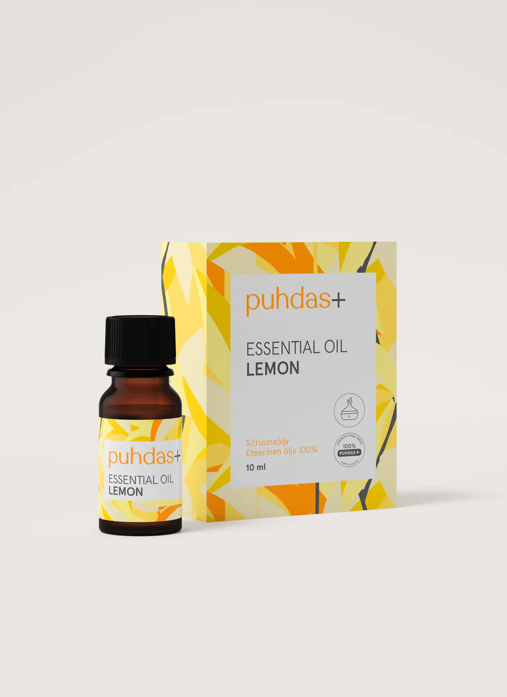 Puhdas+ Eteerinen sitruunaöljy 10 ml
