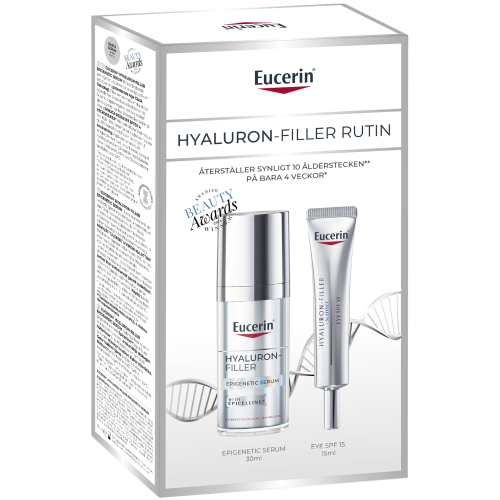 Eucerin Hyaluron-Filler Epigenetic Serum & Eye Cream Gift Pack 30 ml + 15 ml