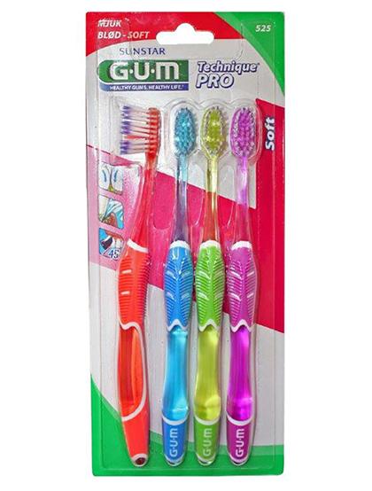 Gum Technique Pro hammasharjapakkaus 4kpl