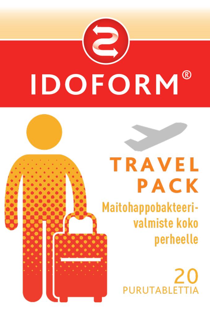 Idoform Travel Pack purutabletti