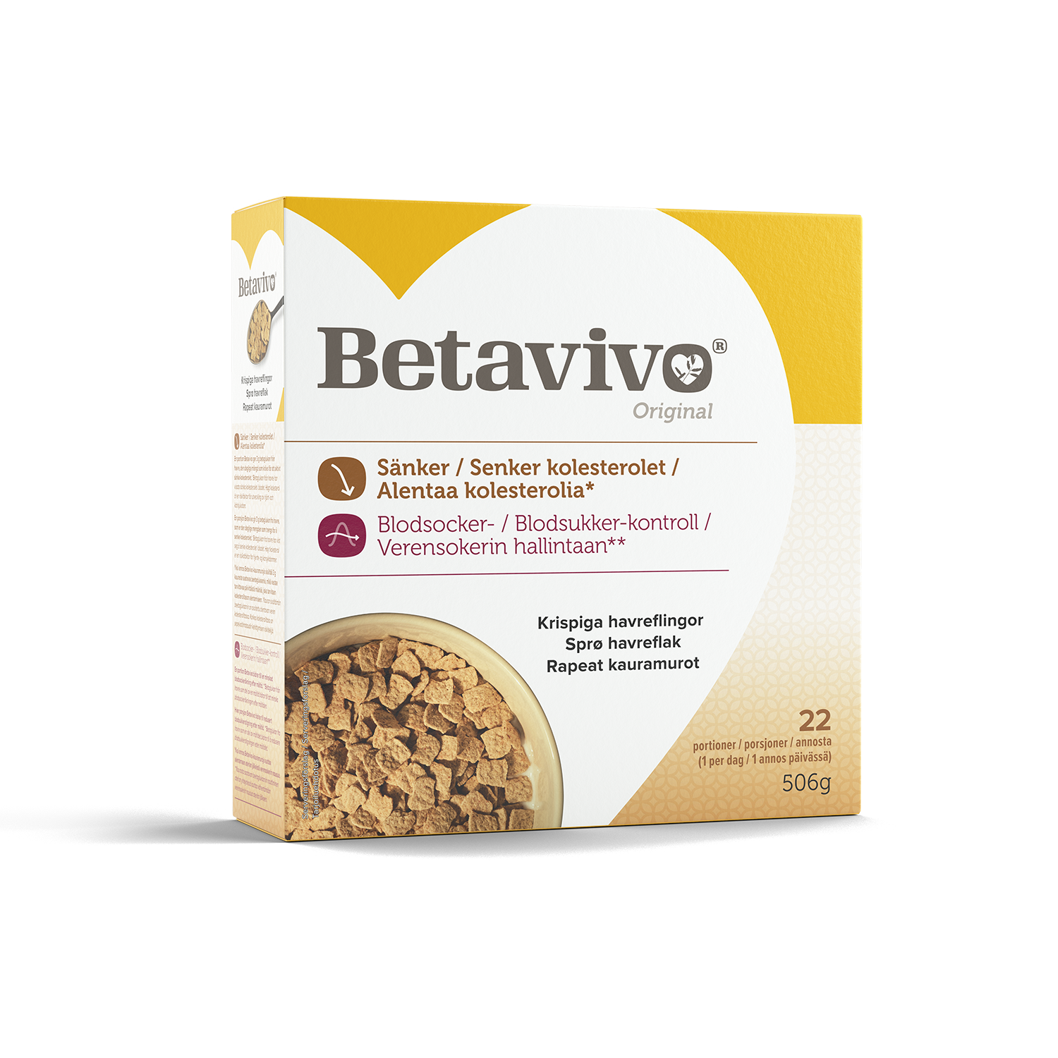 Betavivo Original kauramurot 506 g - auttaa alentamaan kolesterolia