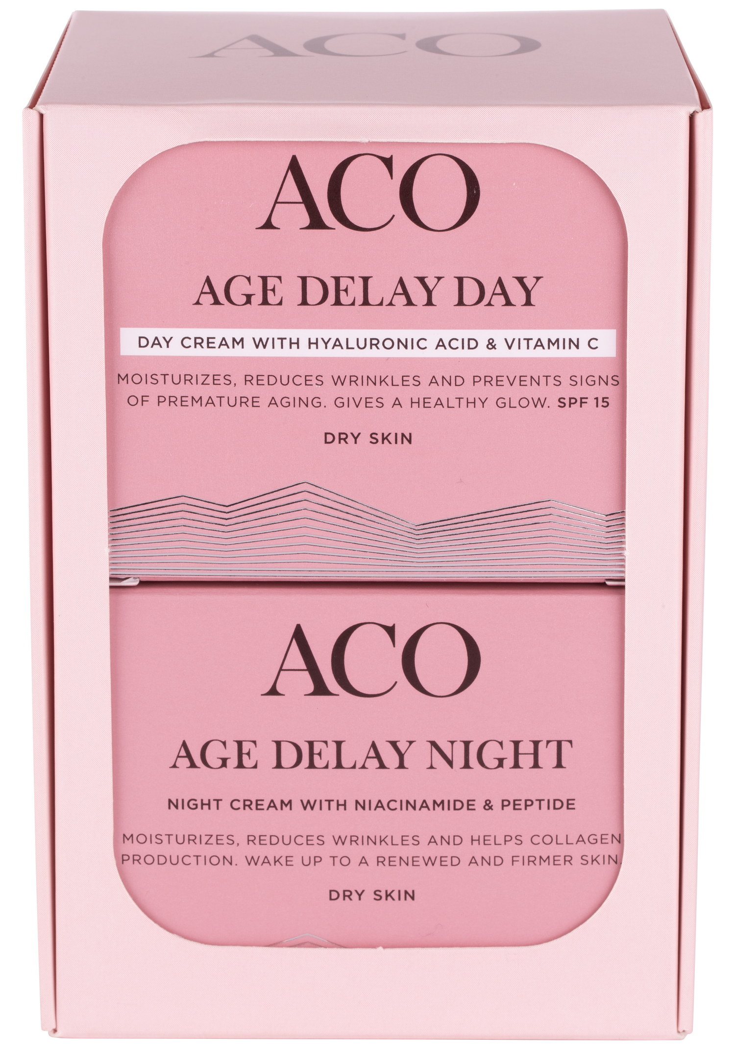 ACO Face Age Delay Dry Skin-lahjapakkaus