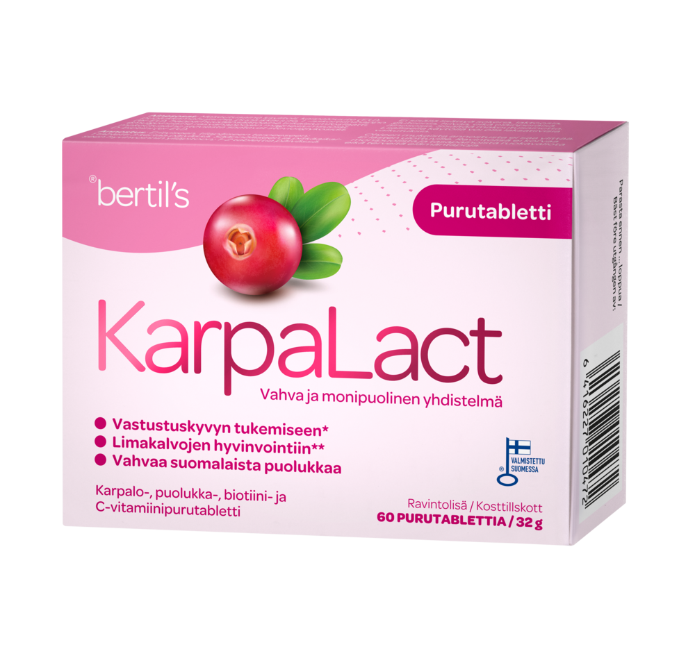 KarpaLact Strong Purutabletti 60 kpl