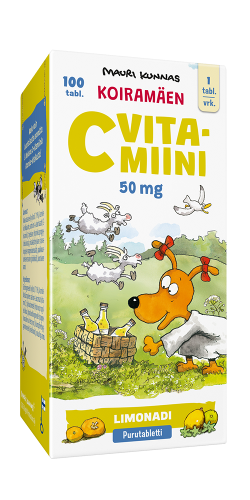 Koiramäen C-vitamiini 50 mg 100 tabl.