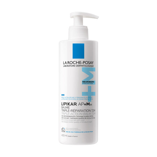 La Roche-Posay Lipikar Baume AP+Max - rauhoittava voide kuivalle ja kutisevalle iholle 400ml