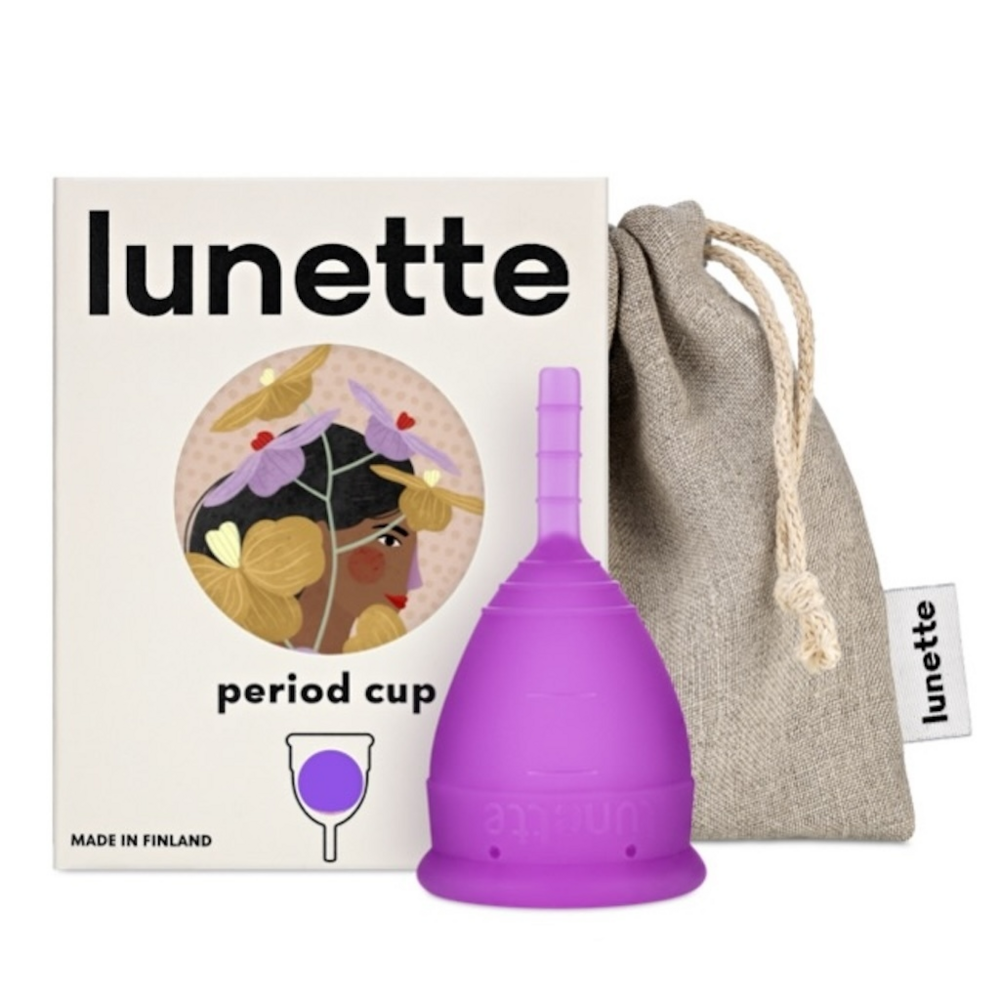Lunette Kuukautiskuppi Violetti koko 1