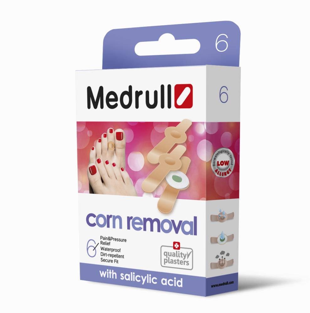 Medrull Corn Removal känsälaastari 6 kpl