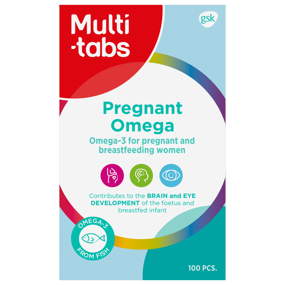 Multi-Tabs Pregnant Omega 100 kaps