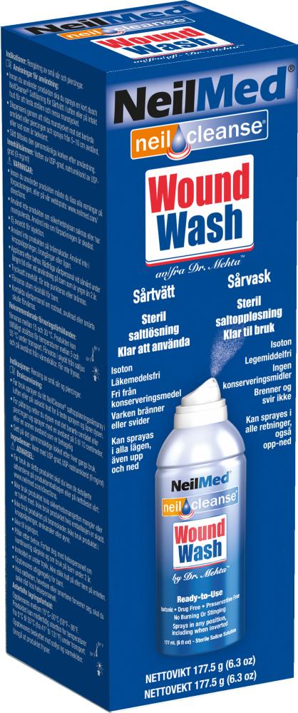 NeilMed WoundWash haavapuhdiste 177 ml