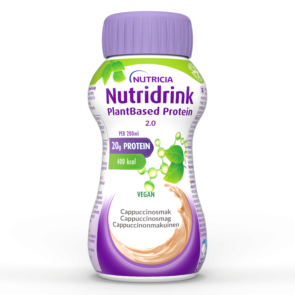 Nutridrink Plantbased Protein 2.0 cappuccino 4x200 ml