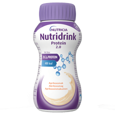 Nutridrink Protein 2.0 kcal Aprikoosi 4X200 ml