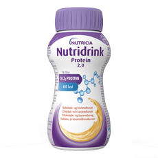 Nutridrink Protein 2.0 Suklaa-Karamelli (4 × 200ml)