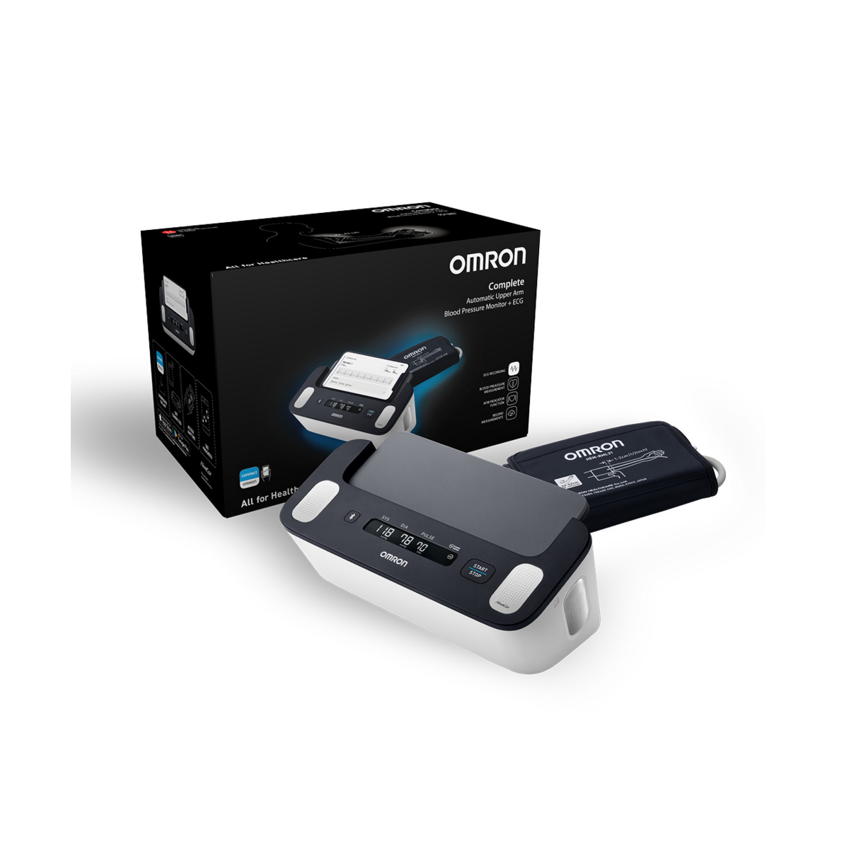 OMRON Complete EKG- ja verenpainemittari