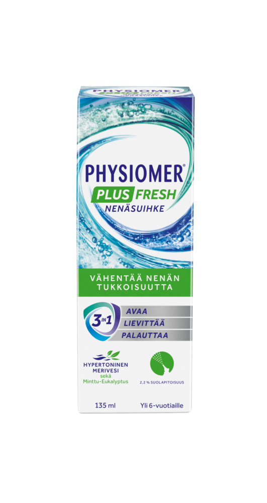 Physiomer Plus Fresh nenäsuihke 135ml