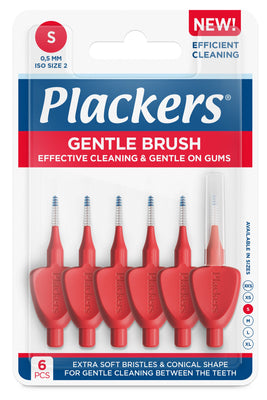 Plackers Gentle Brush S 0.5 mm hammasväliharja 6 kpl