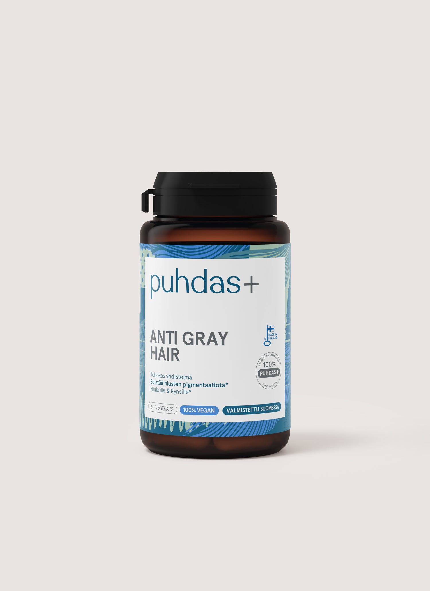 Puhdas+ Anti Gray Hair 60 kaps.