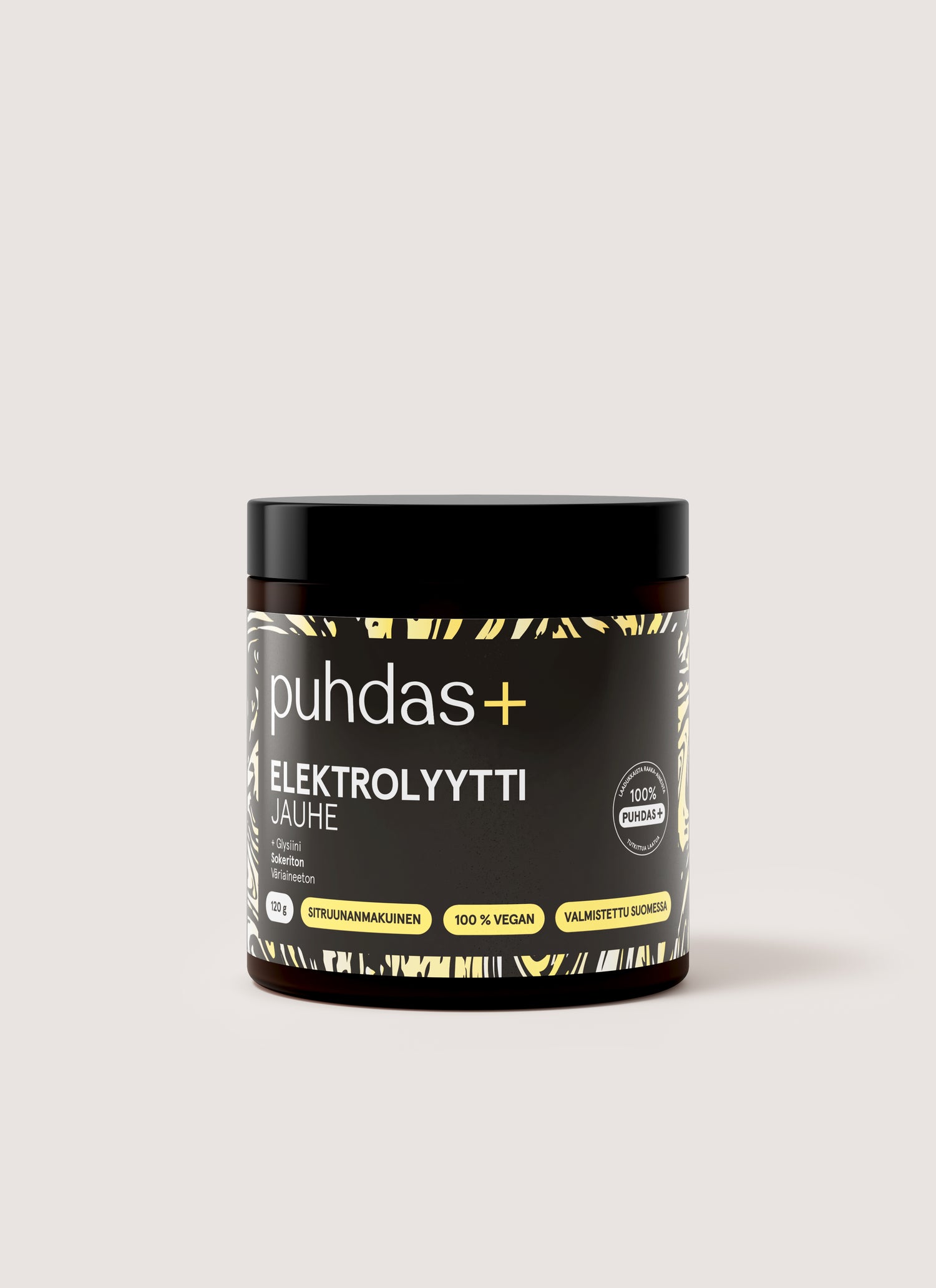 Puhdas+ Elektrolyyttijauhe 120 g Sitruuna