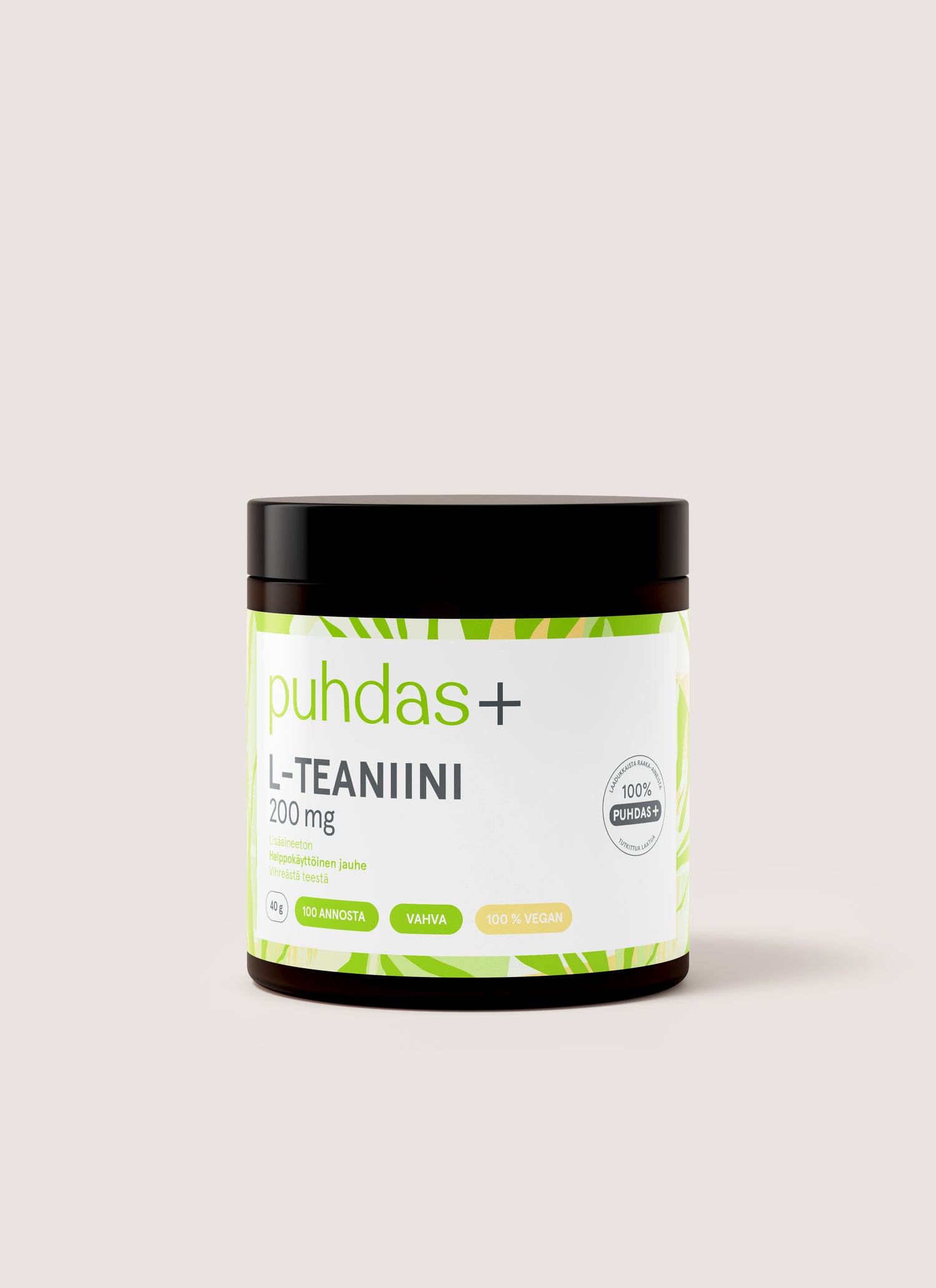 Puhdas+ L-Teaniini 40g