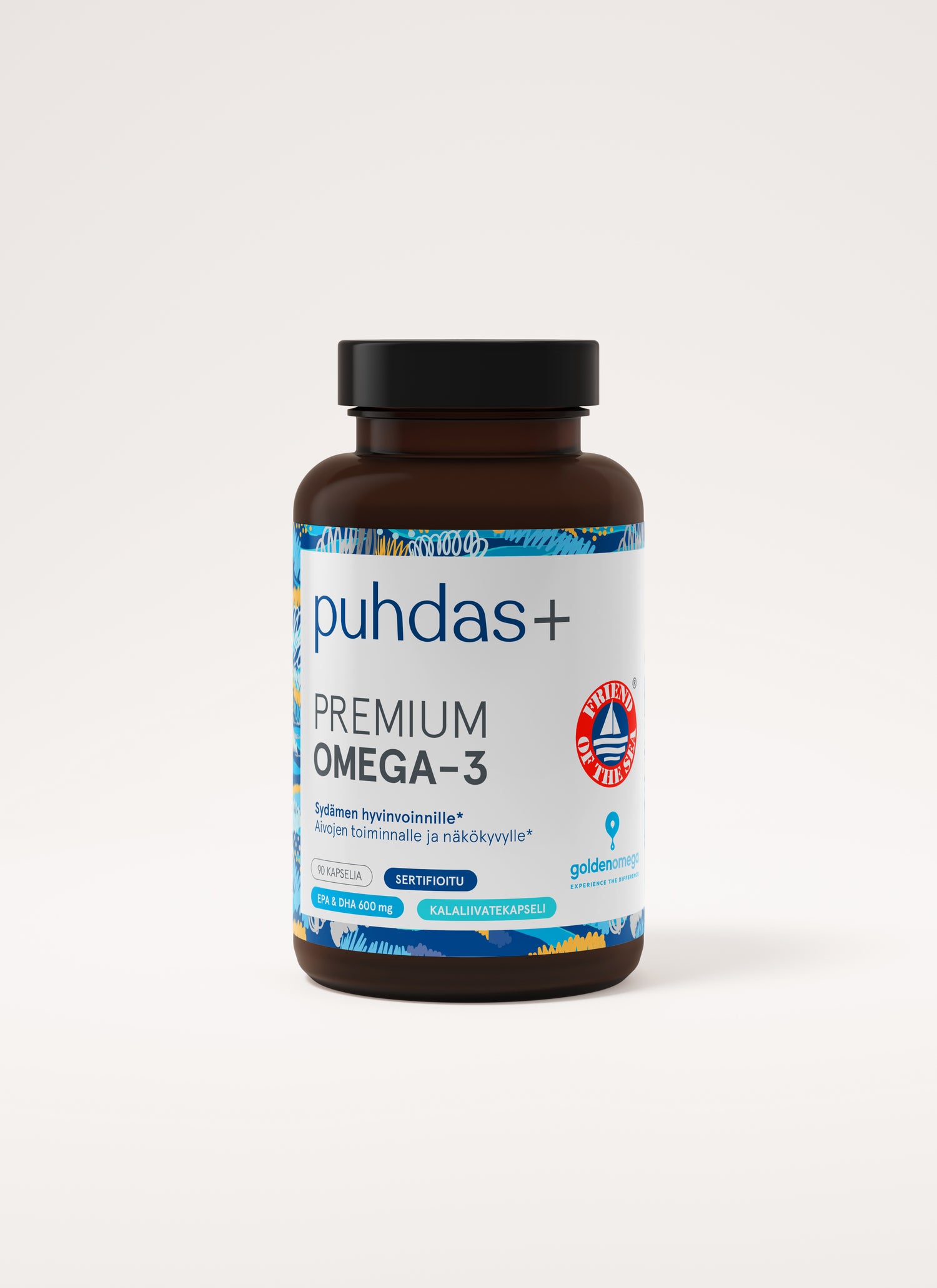 Puhdas+ Premium Omega-3 90 kaps.