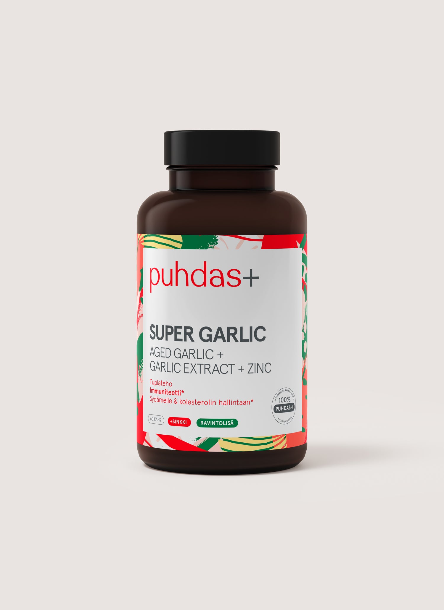 Puhdas+ Super Garlic - Valkosipuli, eri kokoja