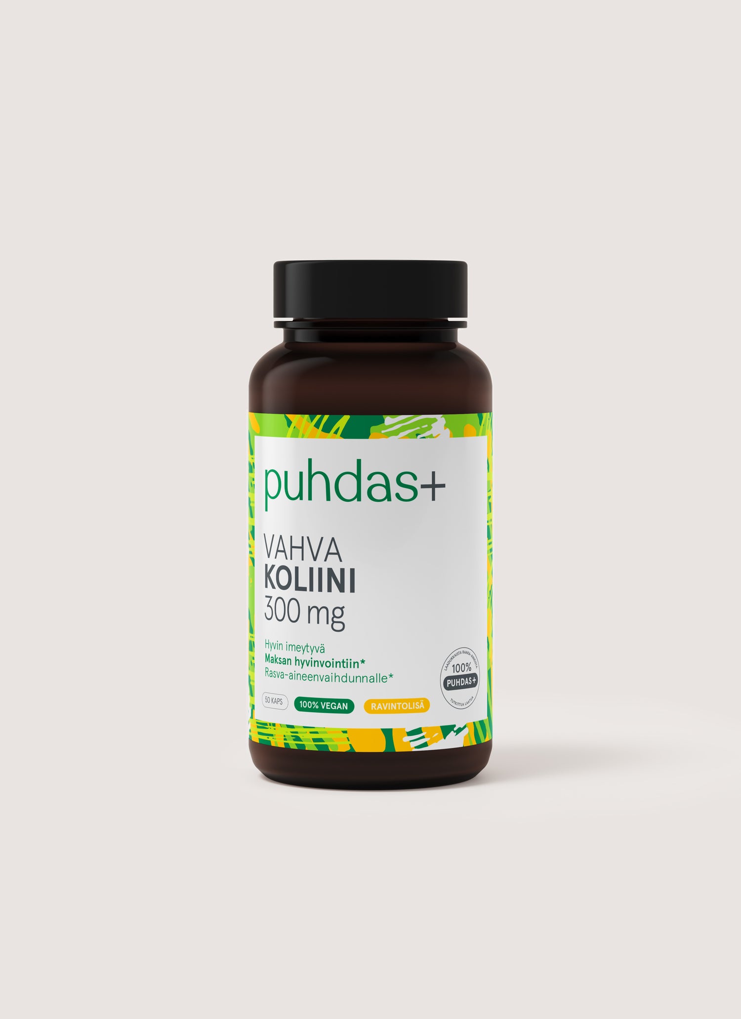 Puhdas+ Vahva Koliini 300mg 50 kaps.