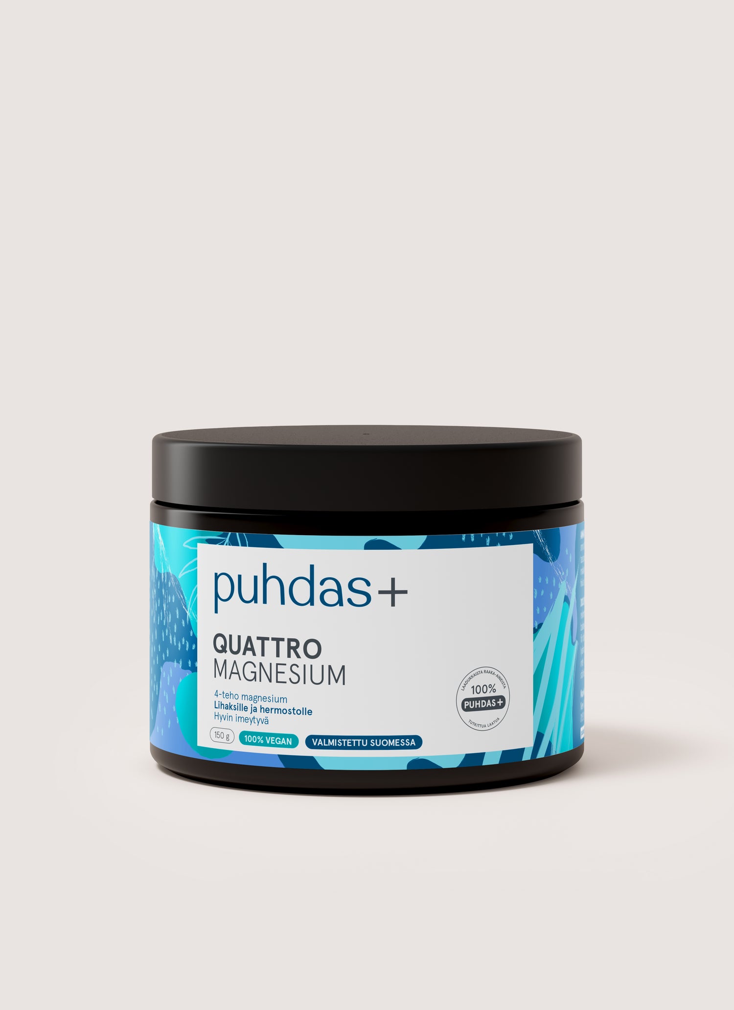 Puhdas+ Quattro magnesium jauhe 150 g