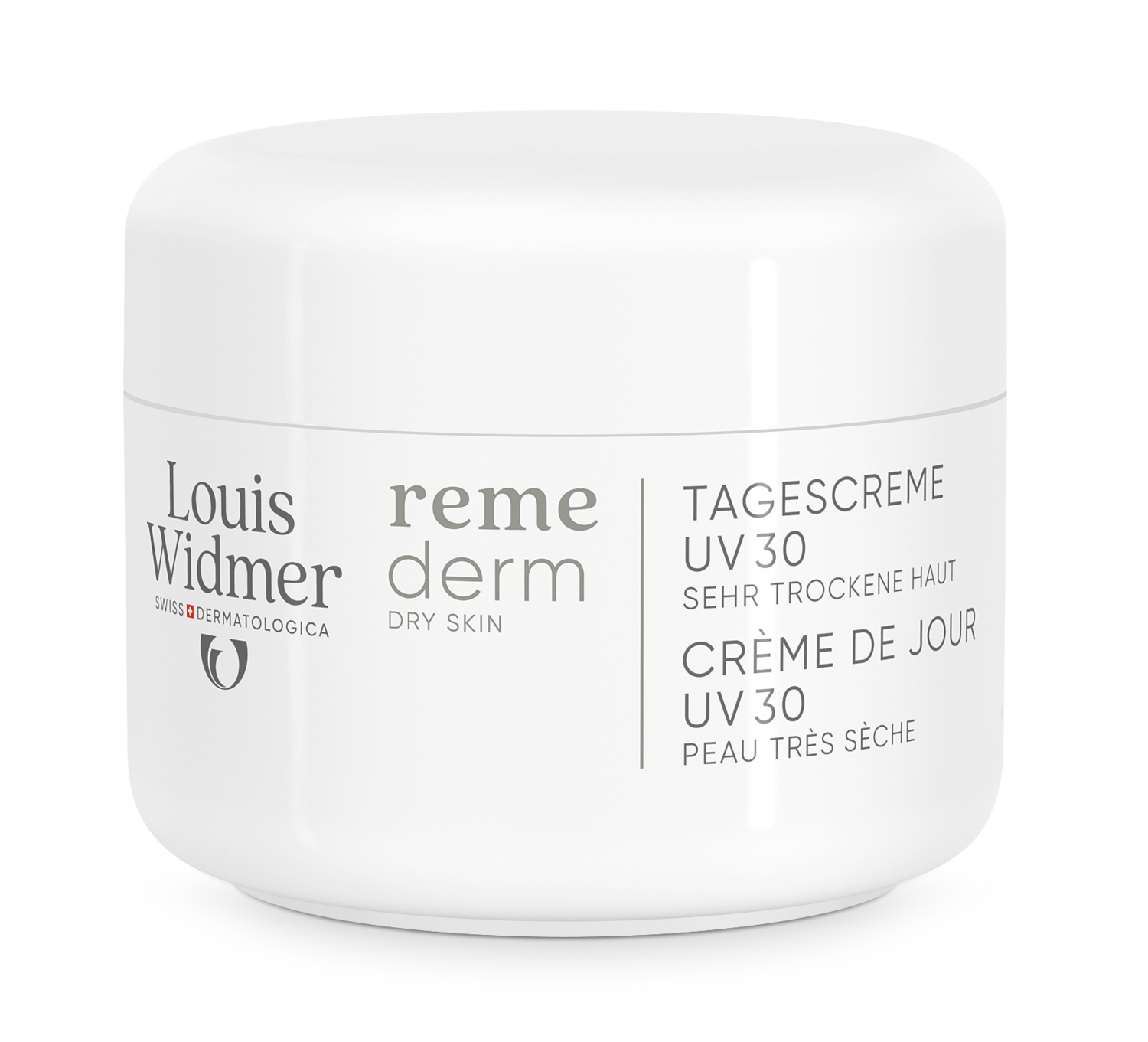 Louis Widmer Remederm Face Cream UV 30 hajusteeton